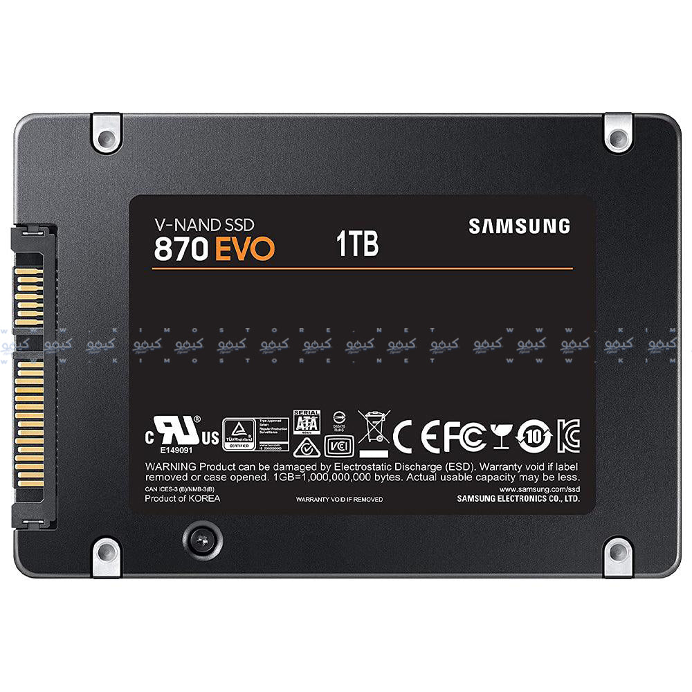 هارد درايف SSD داخلي سامسونج 1 تيرابايت ساتا 2.5 بوصة 870 EVO