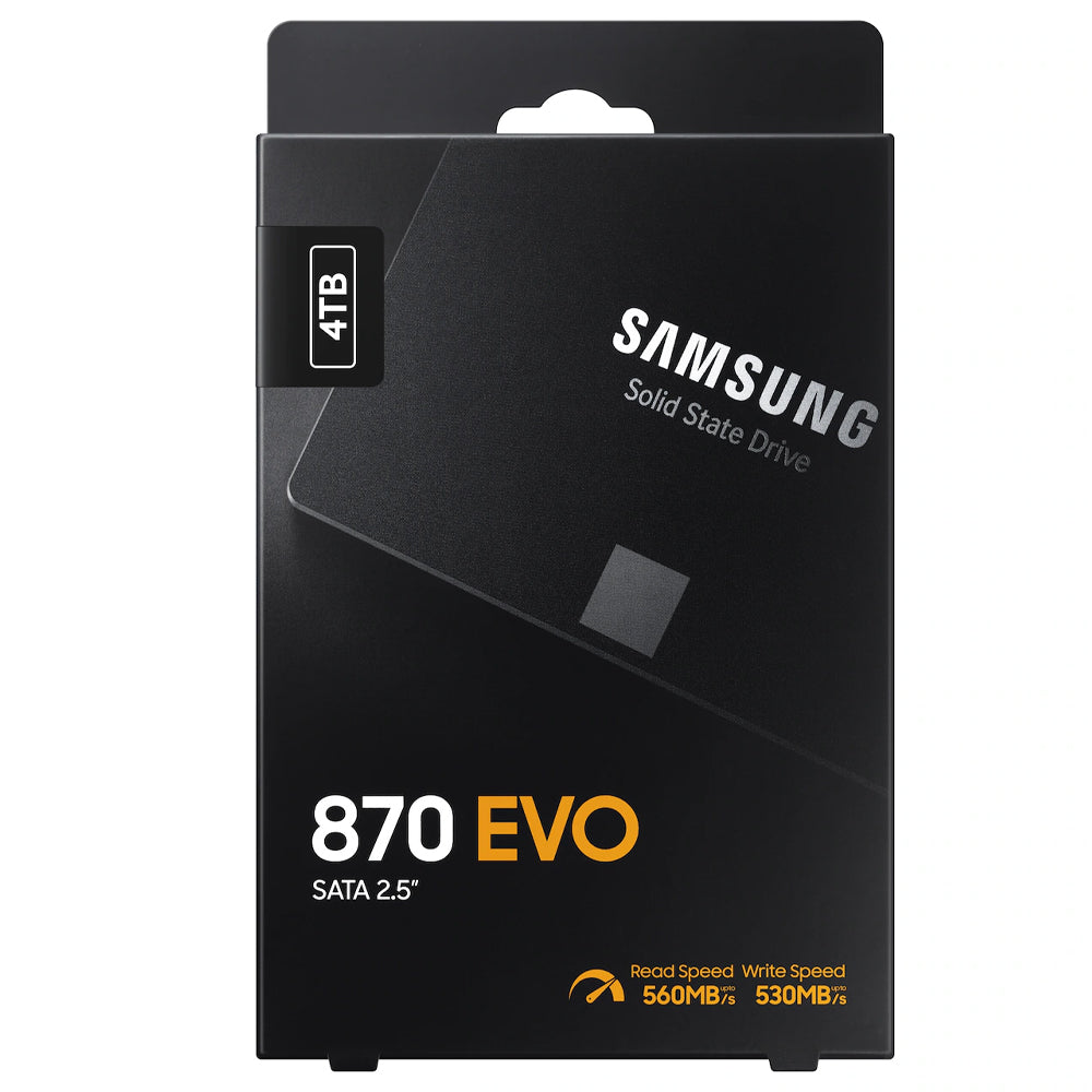 Samsung 870 EVO 4TB SATA 2.5 Inch Internal SSD