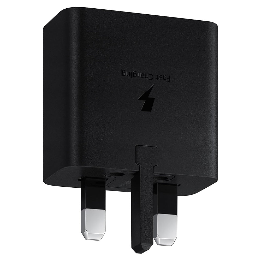Samsung EP-T1510NBEGGB Wall Charger PD Type-C 15W Fast Charging (UK Plug) - Black