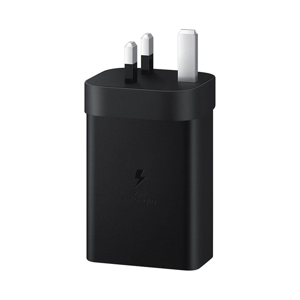 Samsung EP-T6530NBEGGB Trio Wall Charger 2x PD Type-C + USB 65W Fast Charging (UK Plug) - Black