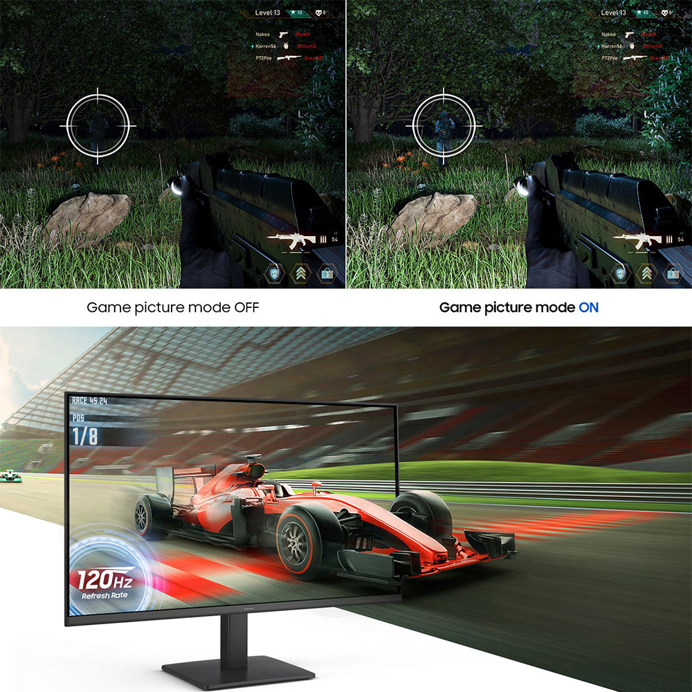 شاشة سامسونج جيمنج 27 بوصة 120 هرتز Essential S3