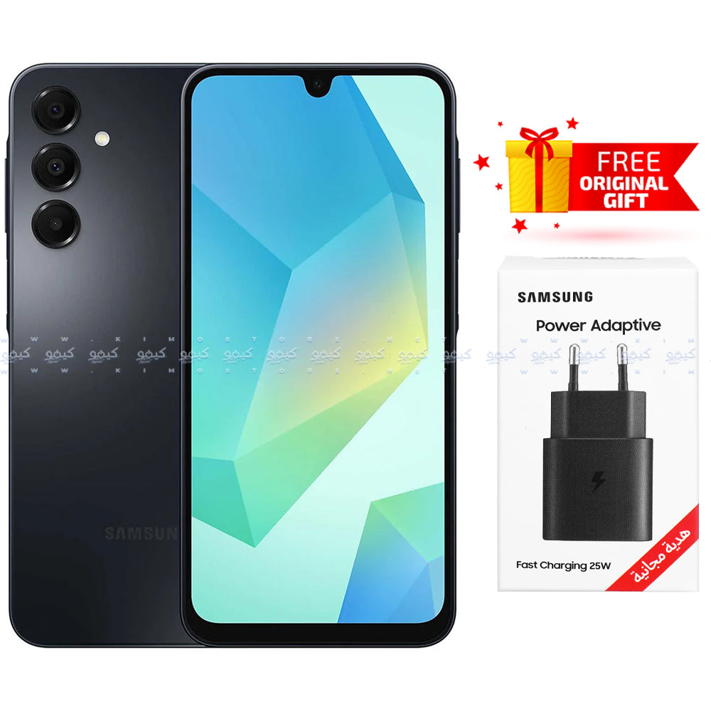 موبايل سامسونج جلاكسي A16 ثنائي الشريحة (128 جيجا / 4 جيجا رام / شاشة 6.7 بوصة / تقنية 4G LTE)