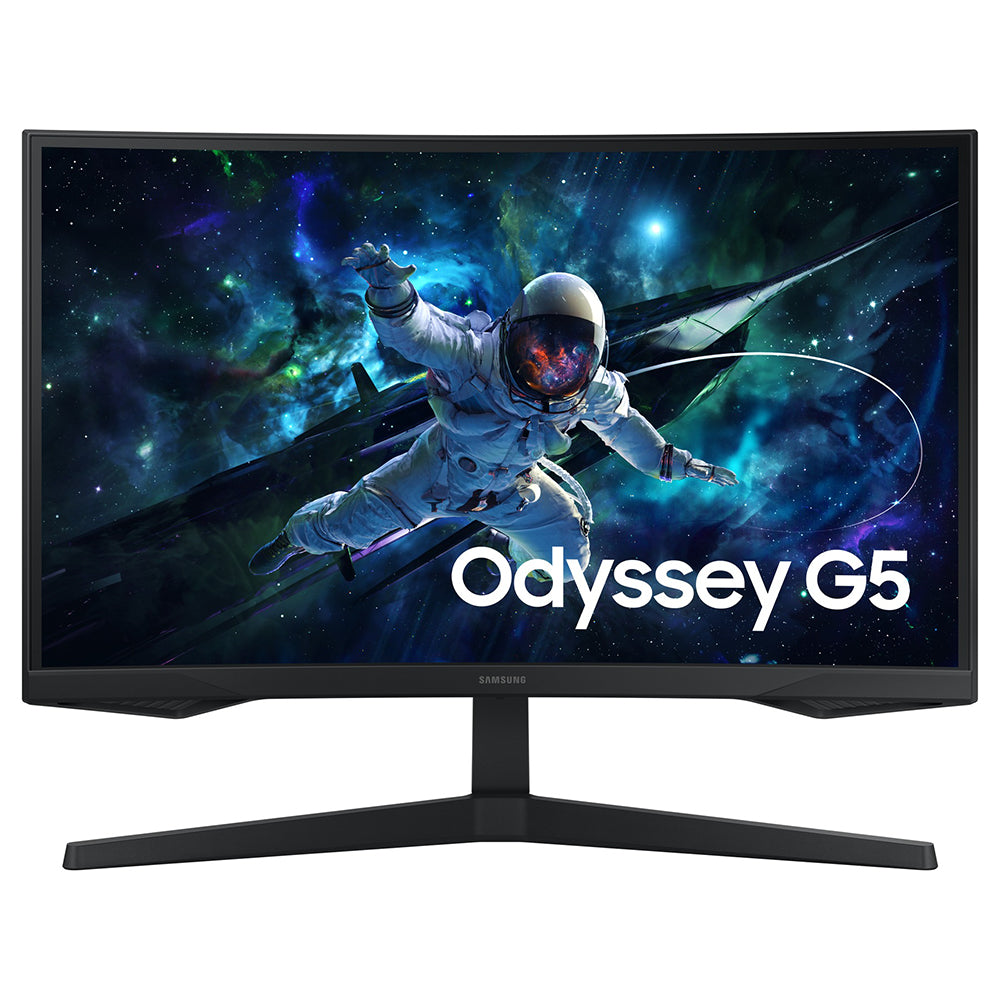 شاشة سامسونج جيمنج منحنية 27 بوصة 165 هرتز Odyssey G5 LS27CG552EMXEG VA QHD