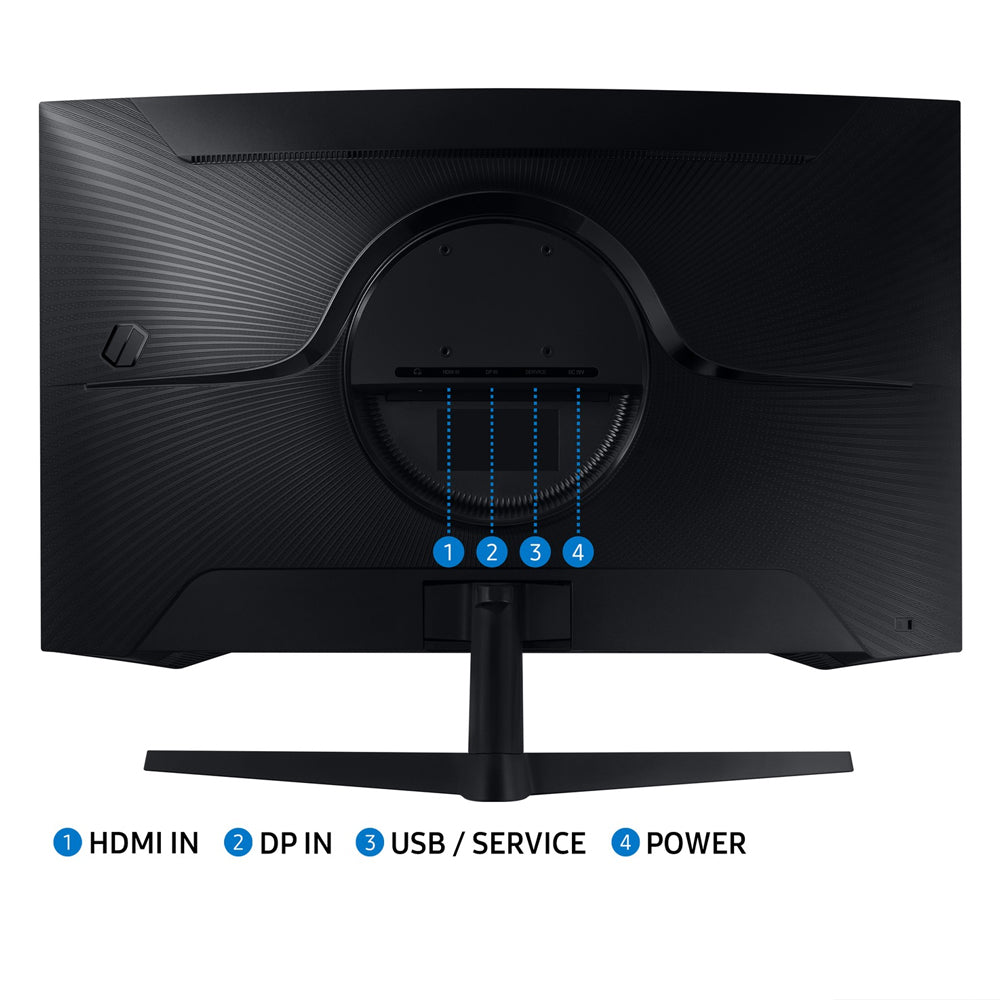 Samsung Odyssey G5 LS32CG552EMXEG 32 Inch VA QHD Curved Gaming Monitor 165Hz