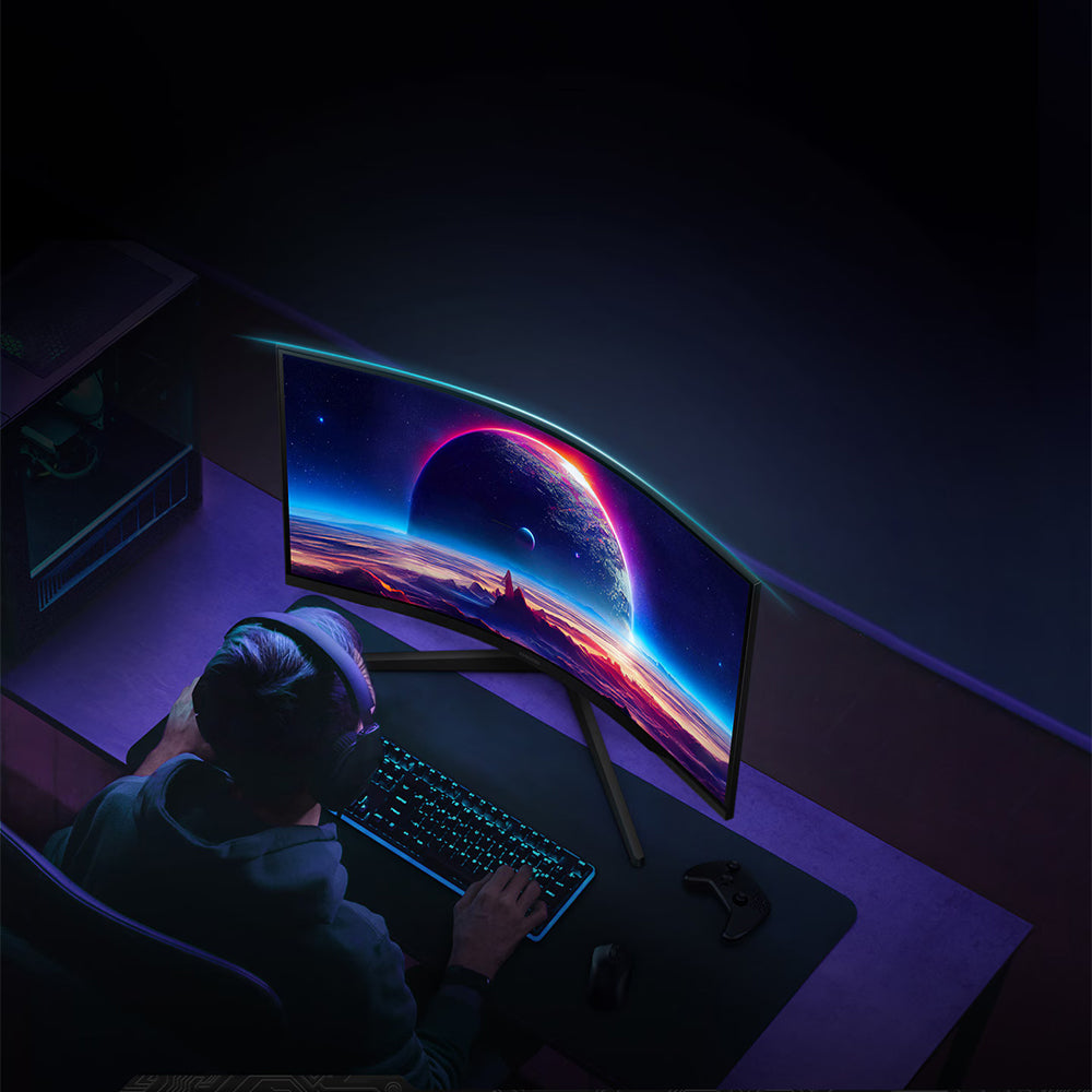 Samsung Odyssey G5 LS32CG552EMXEG 32 Inch VA QHD Curved Gaming Monitor 165Hz