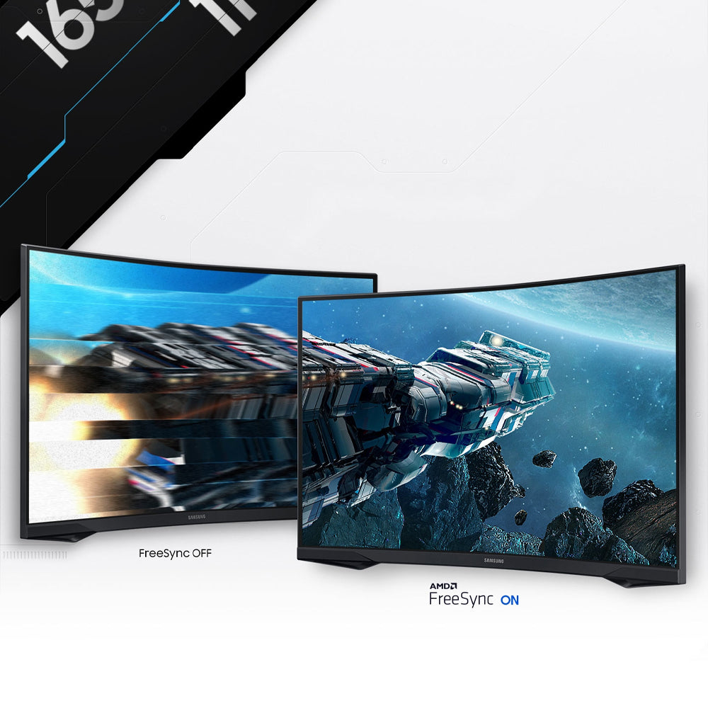 Samsung Odyssey G5 LS32CG552EMXEG 32 Inch VA QHD Curved Gaming Monitor 165Hz