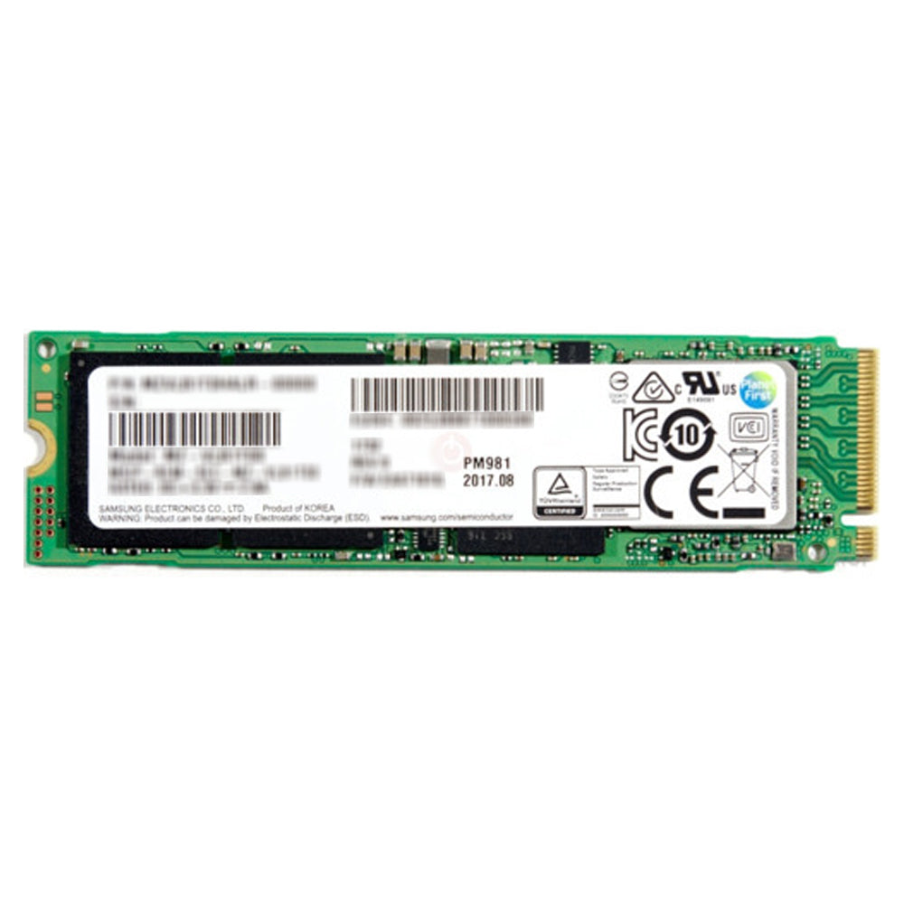 هارد درايف سامسونج 256 جيجابايت NVMe PCIe M.2 2280 SSD PM961/PM981 (استعمال خارج)