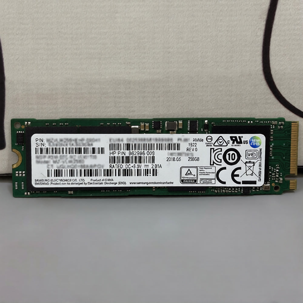 Samsung PM961/PM981 256GB NVMe PCIe M.2 2280 SSD (Original Used)
