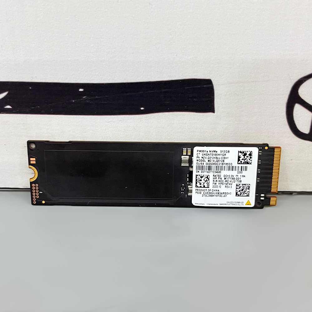 Samsung PM991A 512GB NVMe PCIe M.2 SSD (Original Used)