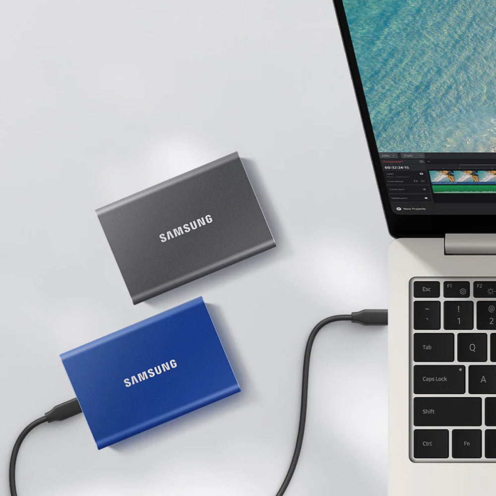 هارد درايف SSD خارجي متنقل سامسونج 500 جيجابايت T7