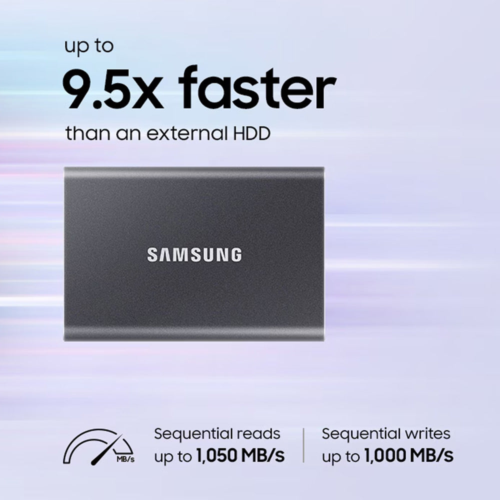 هارد درايف SSD خارجي متنقل سامسونج 500 جيجابايت T7