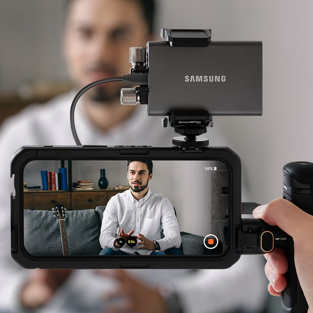 هارد درايف SSD خارجي متنقل سامسونج 500 جيجابايت T7