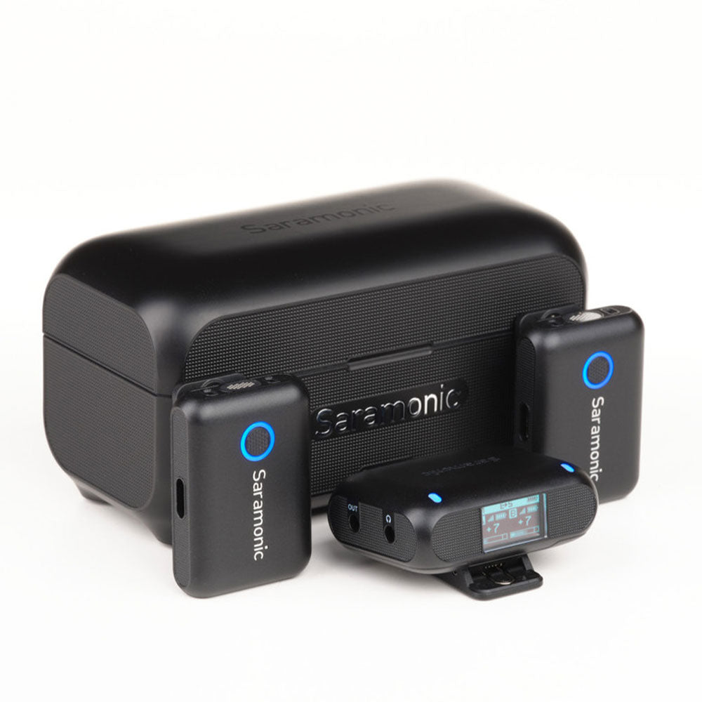 Blink500 B2+ 4in1 2.4GHz Dual Channel Wireless Microphone System