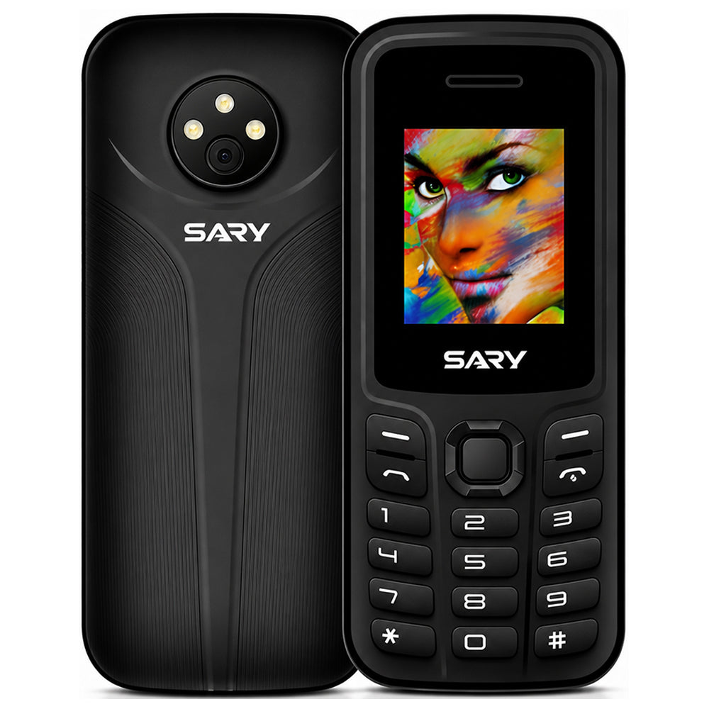 Sary S101 Dual SIM (32GB FM) - Black