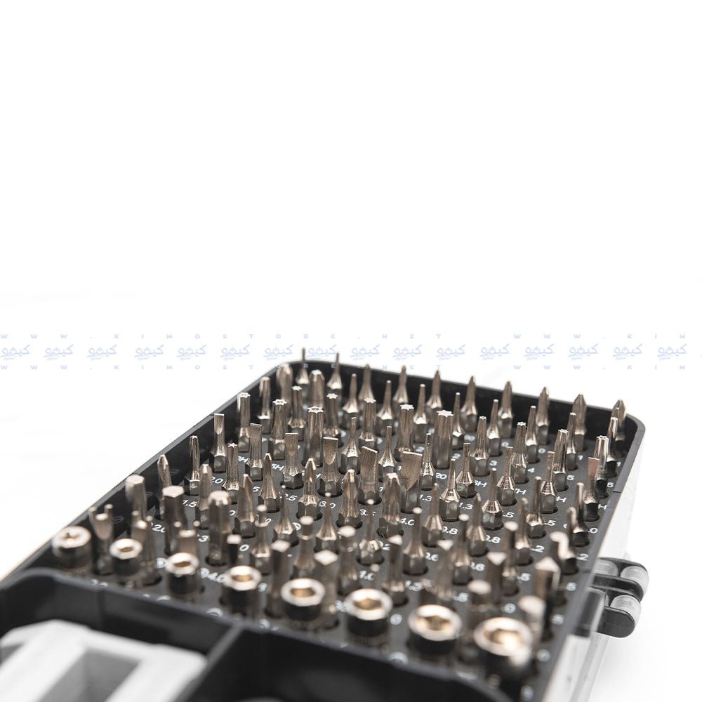 طقم مفكات (115 قطعة)