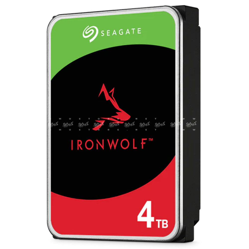 هارد درايف داخلى سيجيت 4 تيرابايت 3.5 بوصة Ironwolf NAS (ضمان سنه)