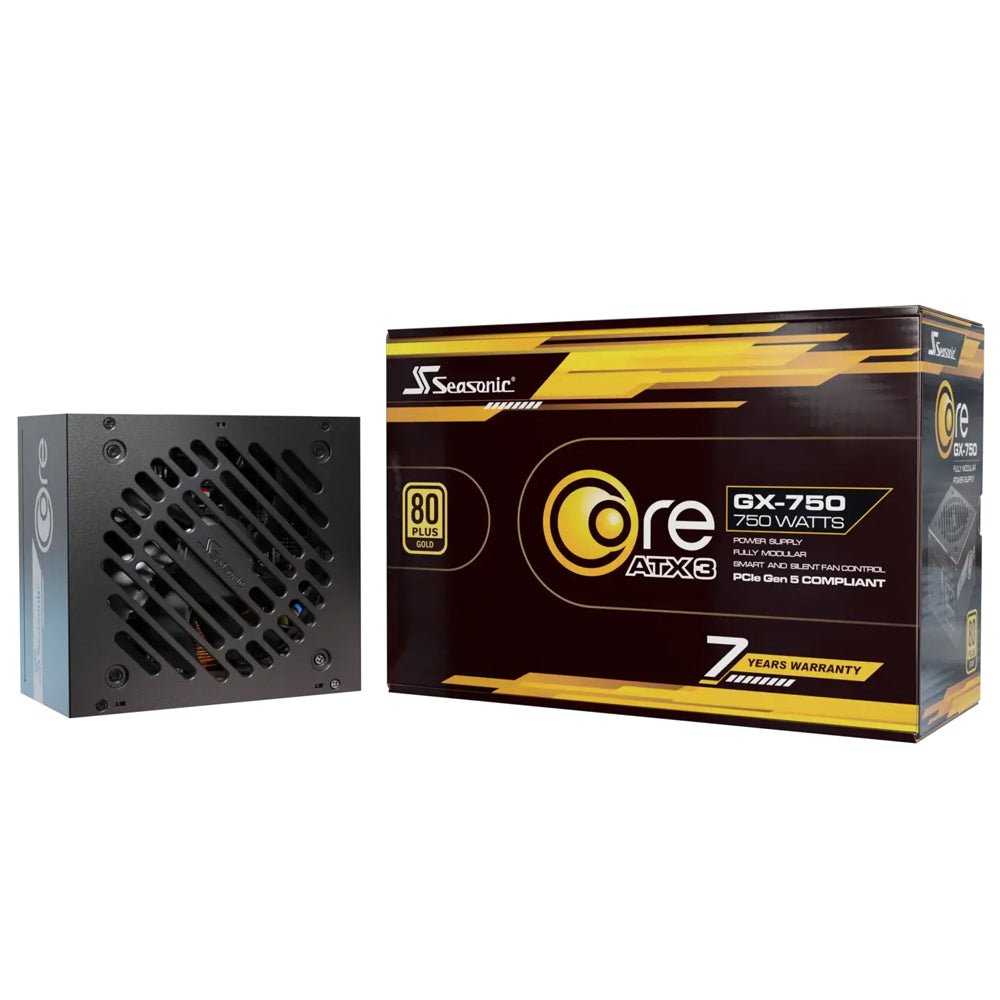 باور سبلاي سي سونيك 80 بلس ذهبي 750 وات CORE GX-750