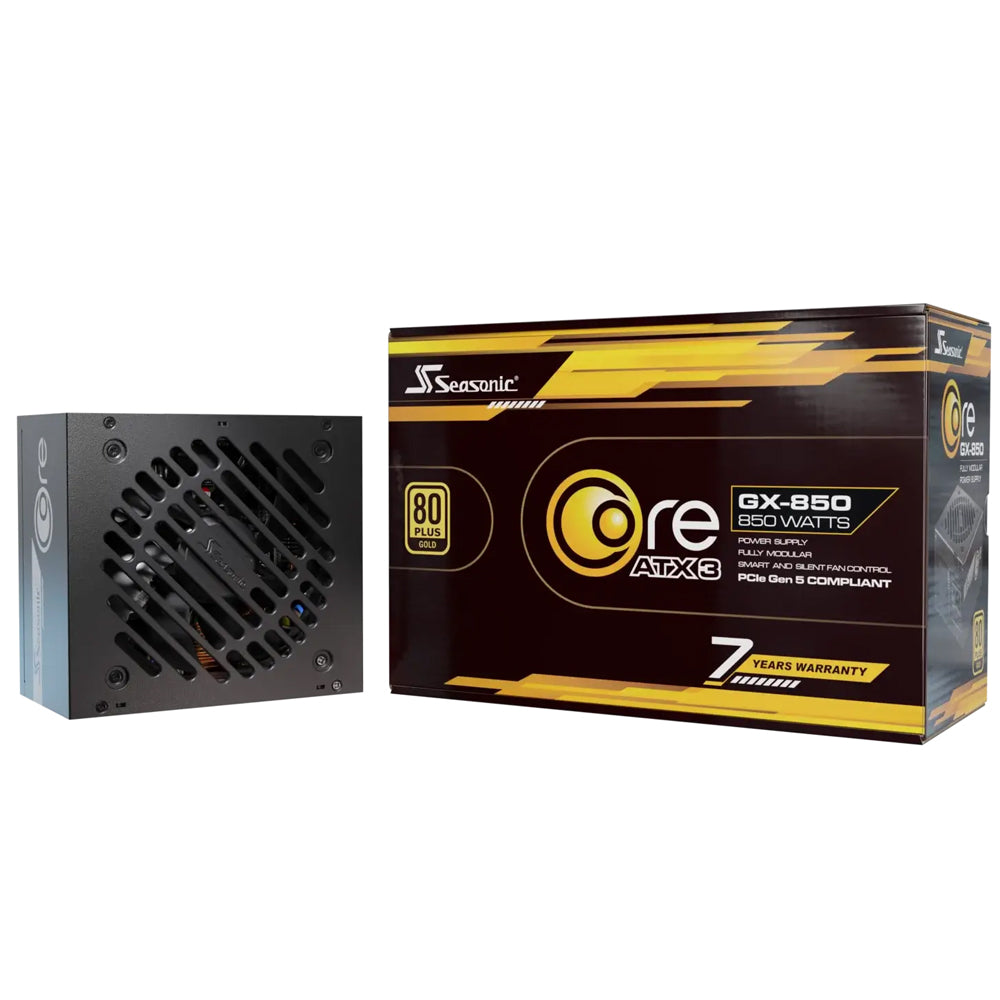 Seasonic CORE GX-850 850W 80 PLUS Gold Certified Power Supply