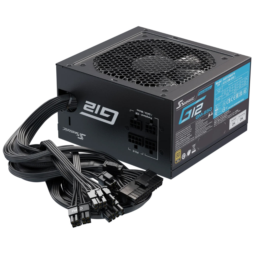Seasonic G12 GM-850 850W 80 PLUS Gold Certified Power Supply