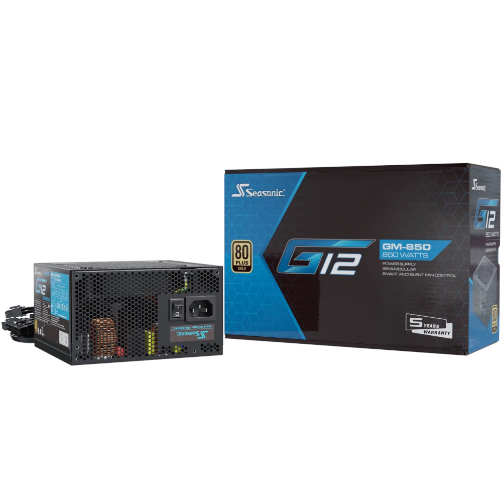 Seasonic G12 GM-850 850W 80 PLUS Gold Certified Power Supply