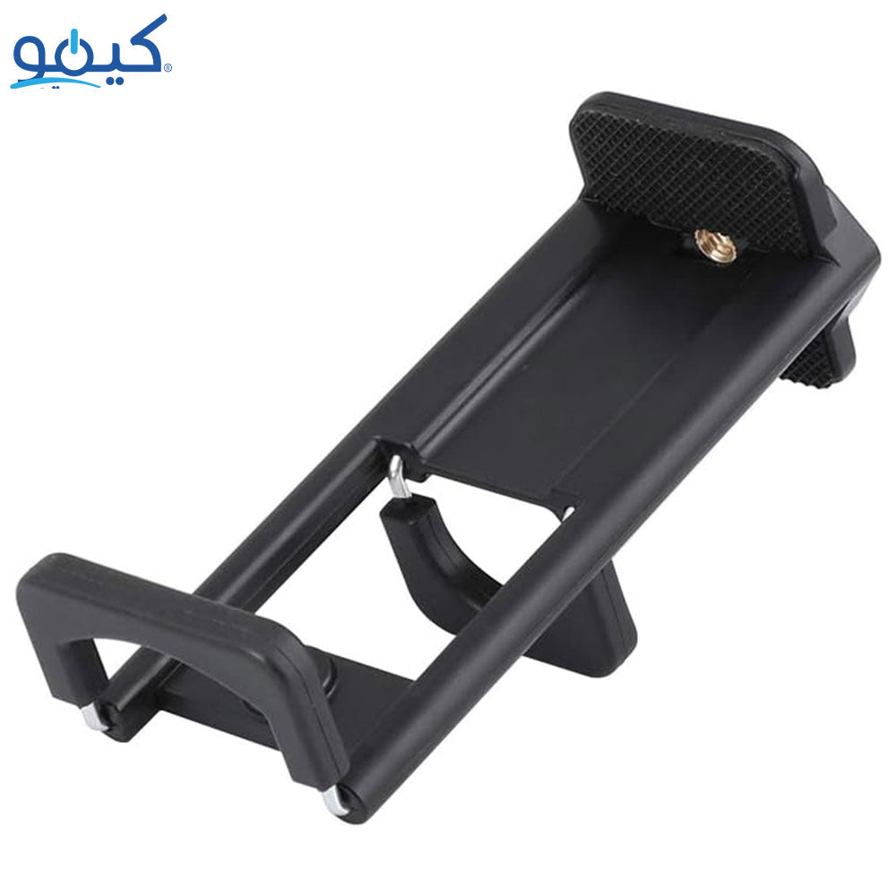 Selfie Stick & Tripod Mount Plastic Double Phone Clamp