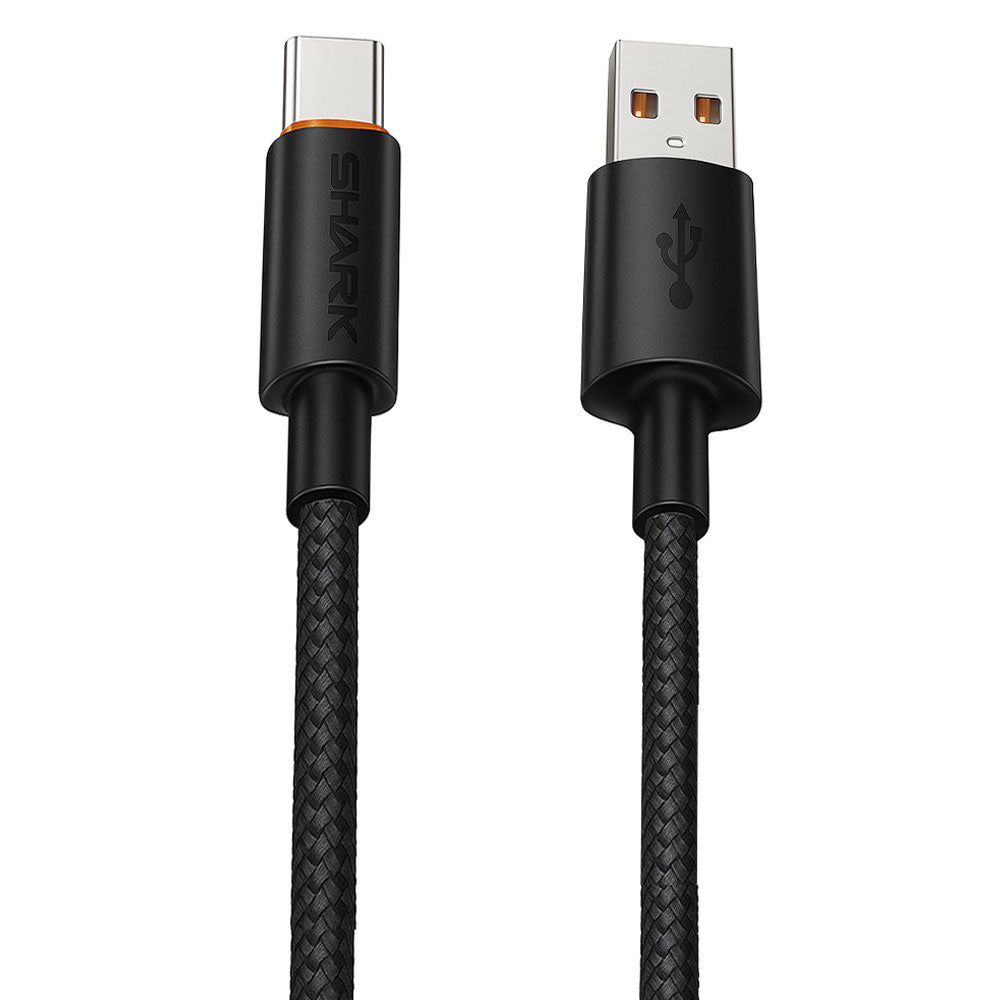 Shark SH-106 USB To Type-C Cable 60W Fast Charging 1m - Black