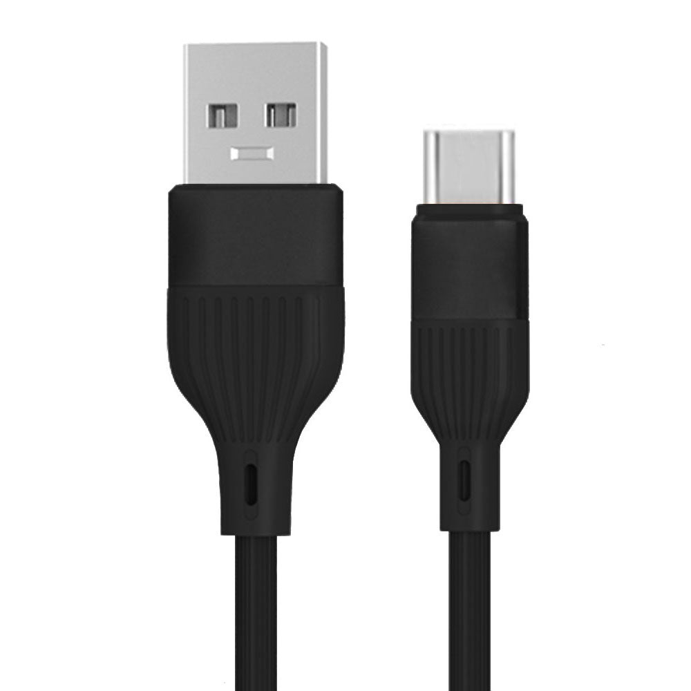 كابل شاحن موبايل شارك يو اس بي إلى تايب سي 60 وات شحن سريع 1 متر SH-108