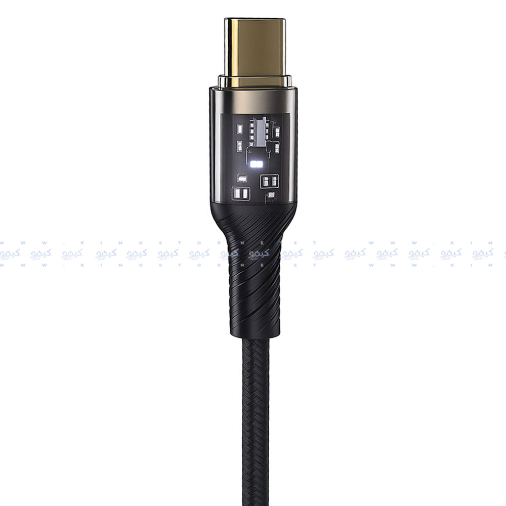 Shark SH-110C Type-C To Type-C Cable 60W Fast Charging 1m - Black