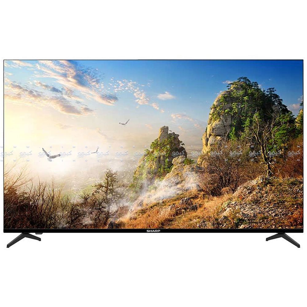 تليفزيون شارب سمارت بدون اطار 55 بوصة 4T-C55FJ16EX LED 4K