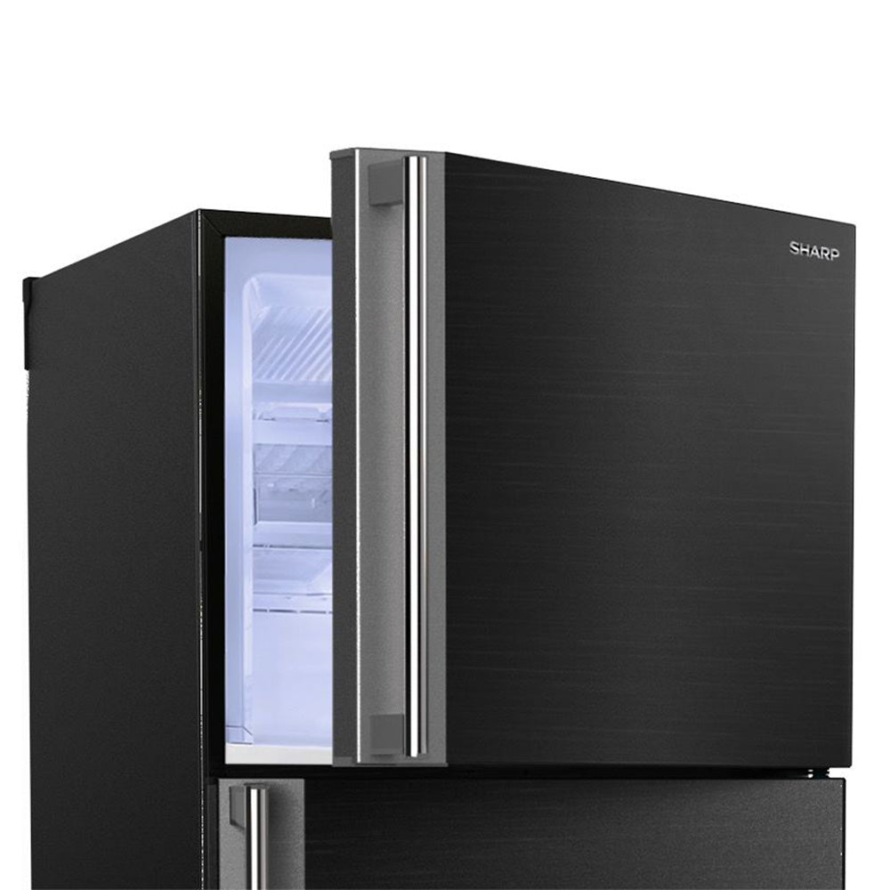 ثلاجة شارب نوفروست 2 باب 450 لتر SJ-58C(BK) - اسود