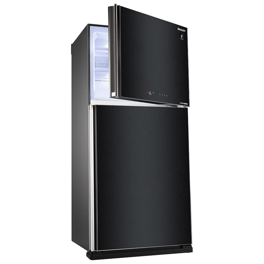 ثلاجة شارب نوفروست ديجيتال 2 باب 450 لتر SJ-GV58G-BK - أسود