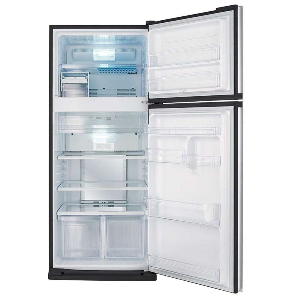 ثلاجة شارب نوفروست ديجيتال 2 باب 450 لتر SJ-GV58G-BK - أسود