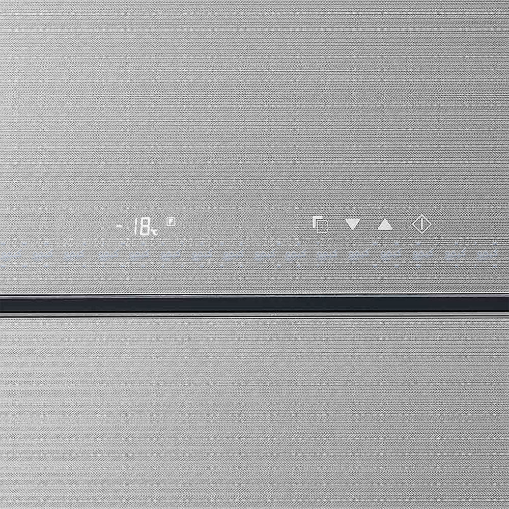 Sharp Refrigerator SJ-GV58G-SL No Frost 450L 2 Doors - Silver