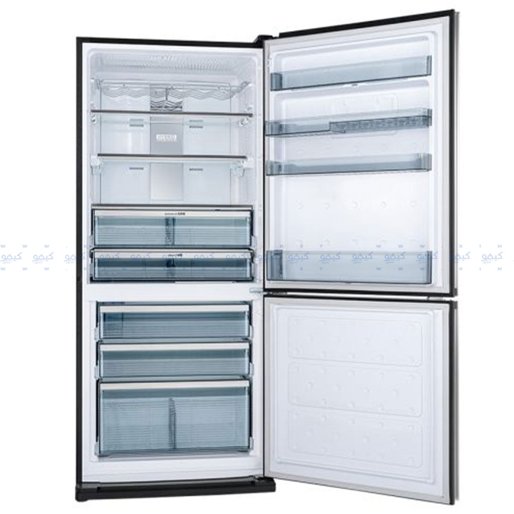 ثلاجة شارب نوفروست 2 باب 558 لتر SJ-GV73J-RD - أحمر