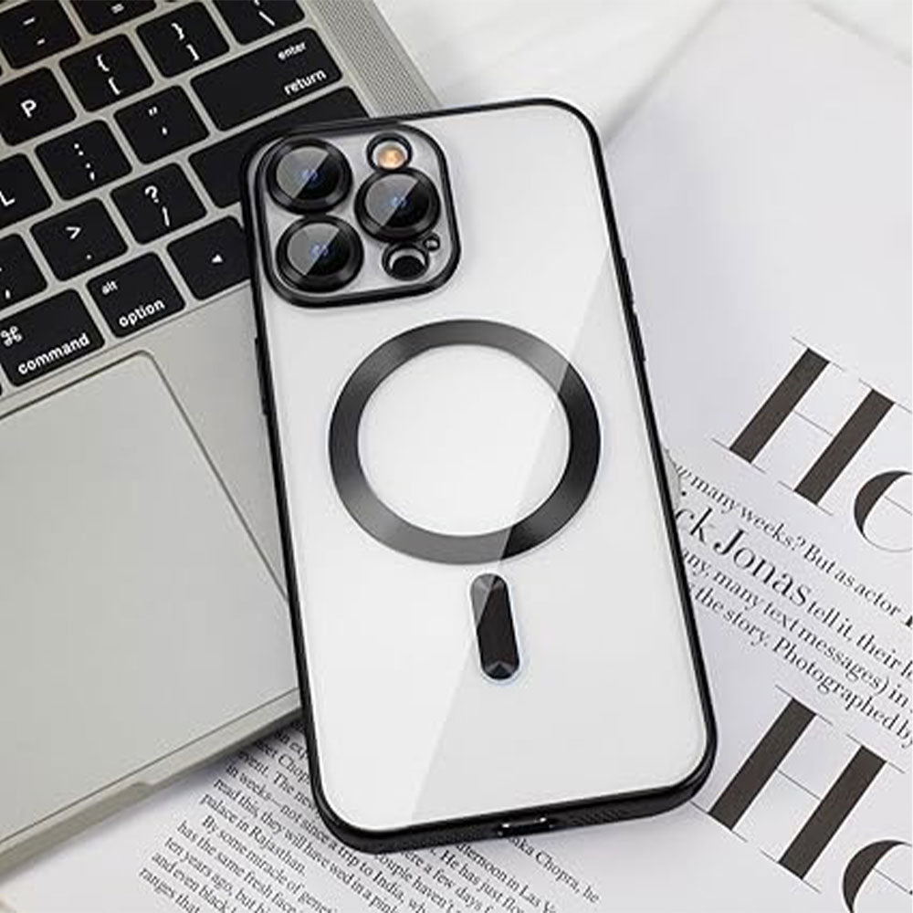 Silicone Magsafe Transparent Cover