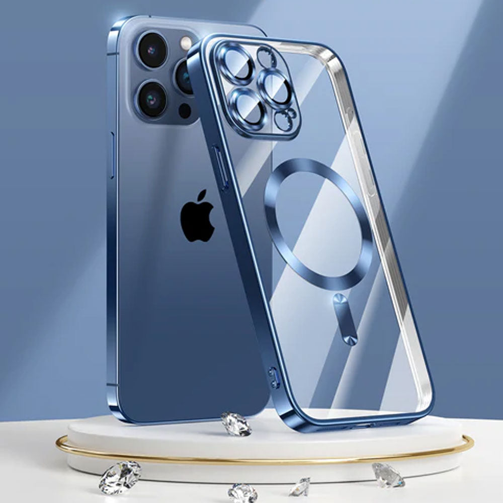Silicone Magsafe Transparent Cover