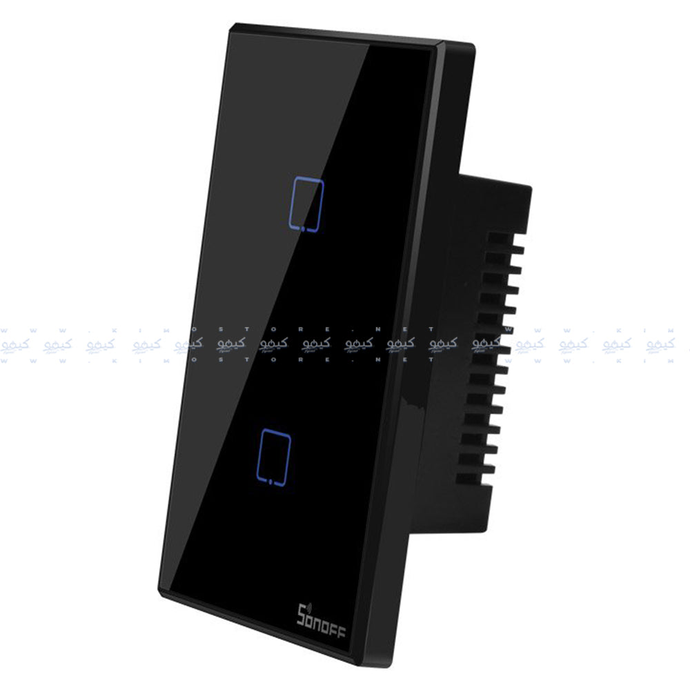 مفتاح حائط واي فاي سونوف TX T3-US-2C - أسود