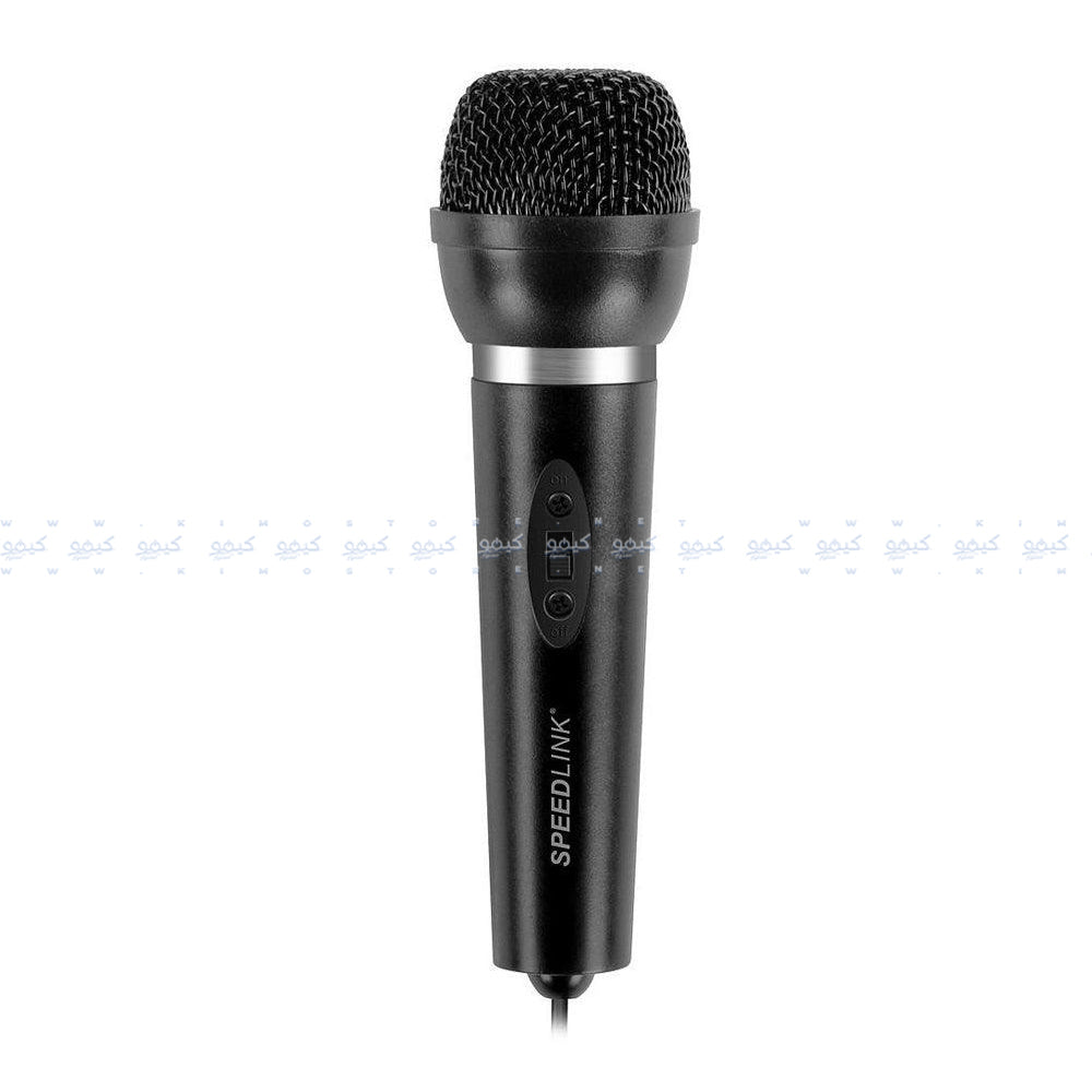 ميكروفون سبيد لينك سلكي مكتبي و يدوي CAPO SL-8703-BK