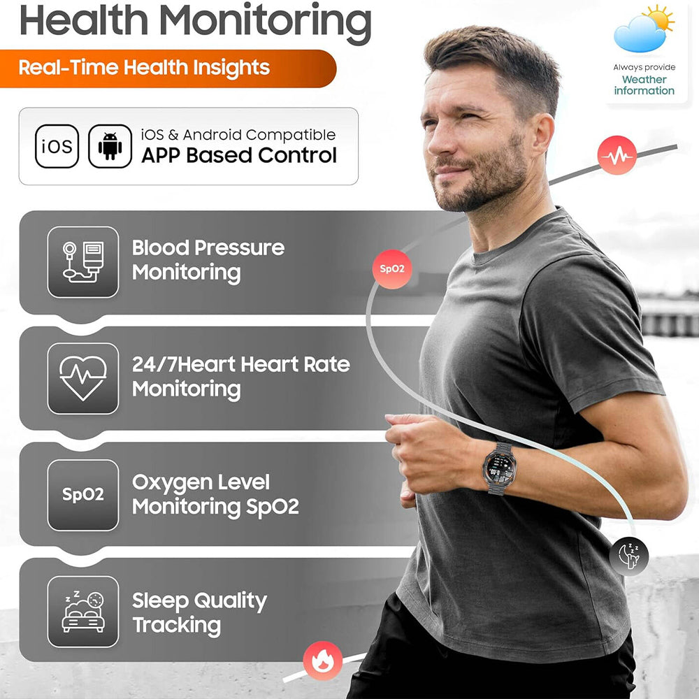 ساعة سمارت سويس ميليتاري DOM 7 هيكل معدني رمادي داكن مع سوار معدني اسود