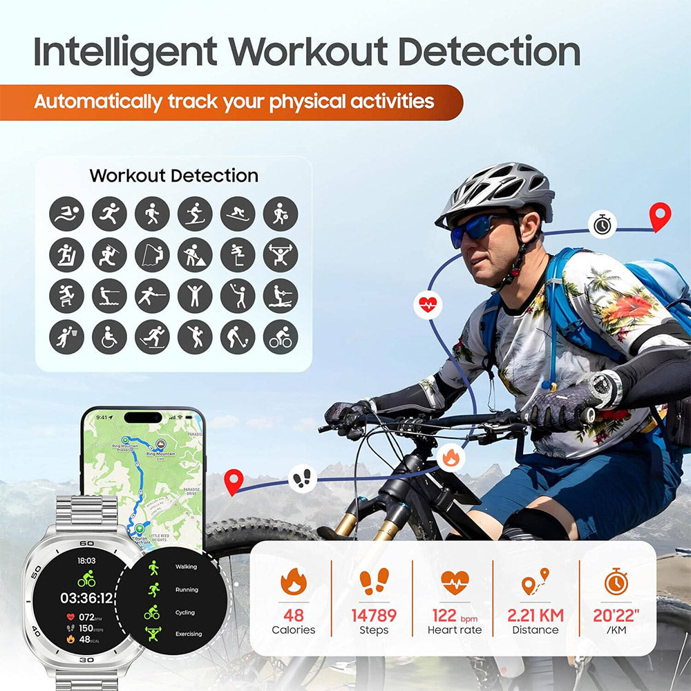 هيكل معدني فضي مع سوار معدني فضي