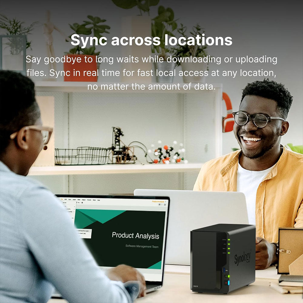 نظام تخزين NAS سحابي شبكي سينولوجي