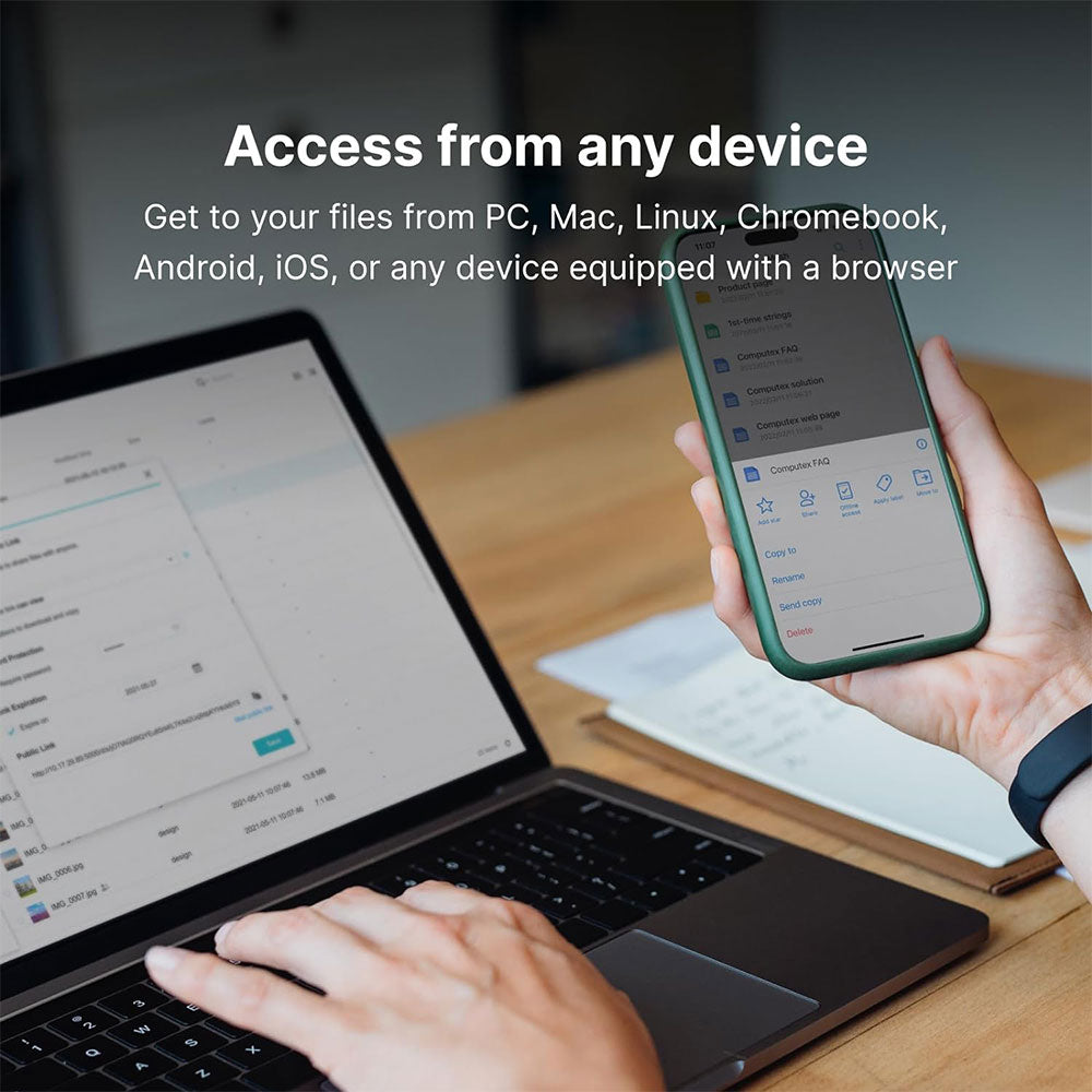 نظام تخزين NAS سحابي شبكي