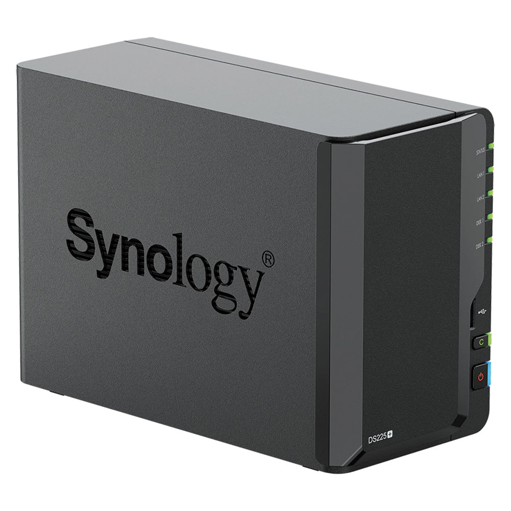 Synology DiskStation DS225+ 2-Bay Cloud Storage NAS Enclosure