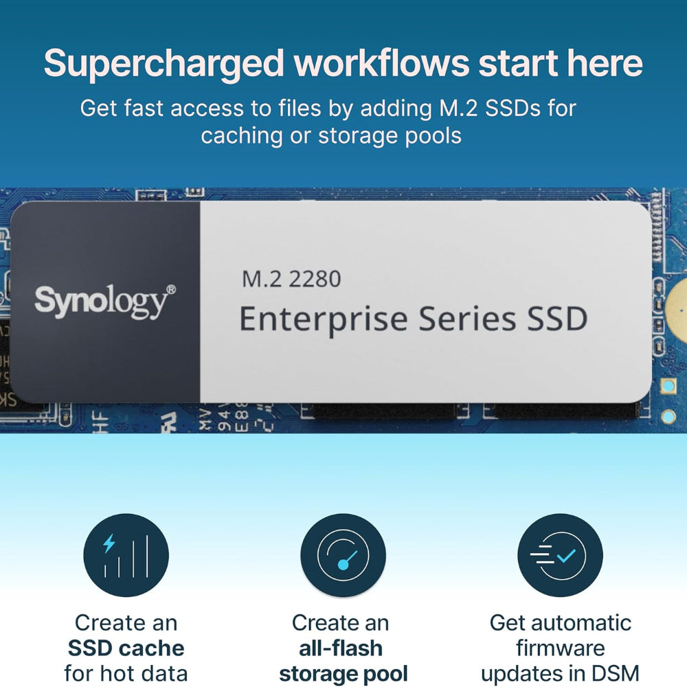 نظام تخزين NAS سحابي شبكي سينولوجي DS425+ 4-Bay