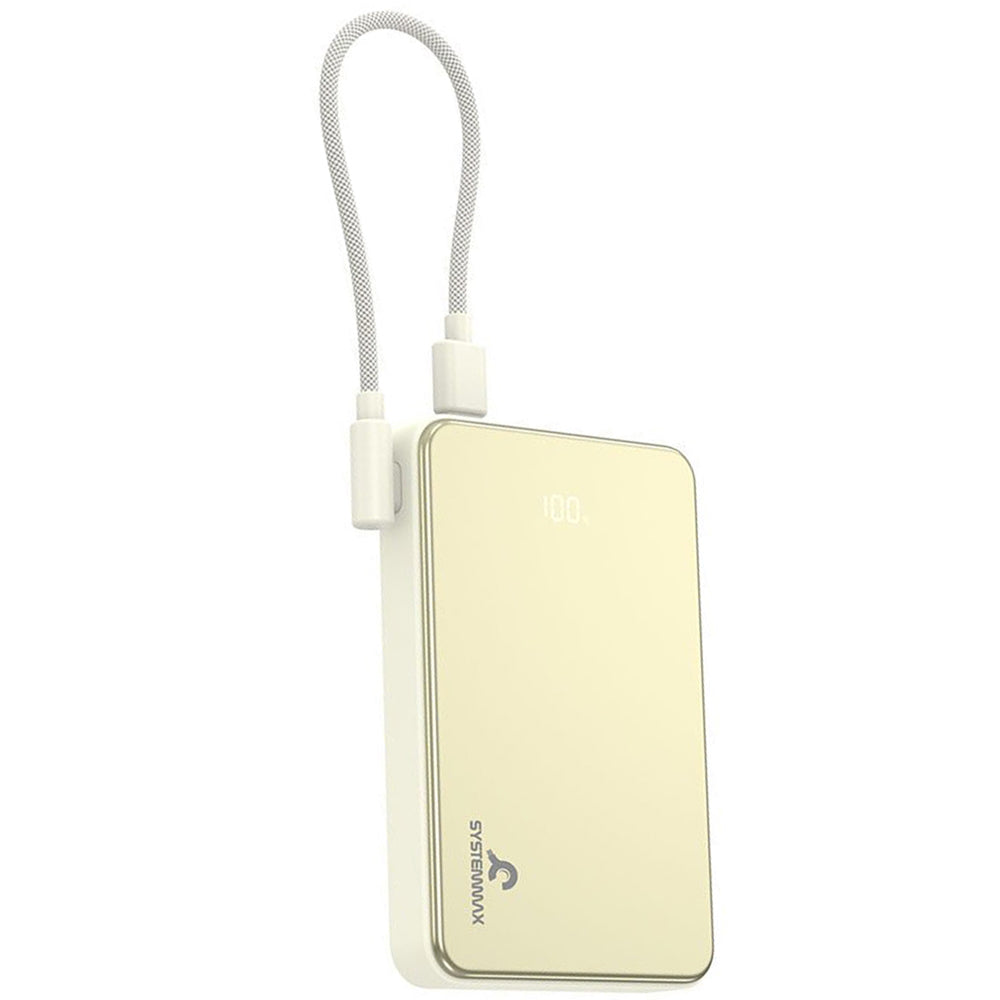 SystemmaxSMPB-10WWirelessPowerBankUSB_2xType-C20WFastCharging10000mAh