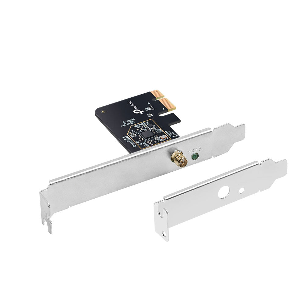 TP-Link Archer T2E AC600 Dual Band PCI Express Wireless Lan Card With Antenna 600Mbps
