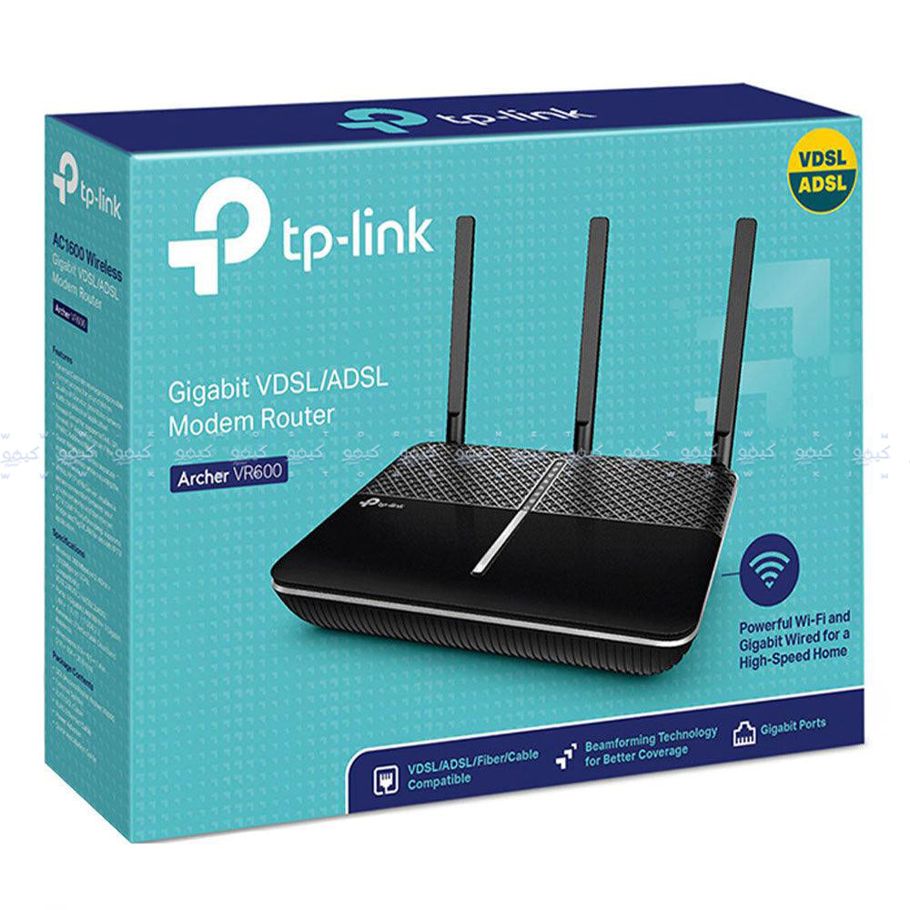 TP-Link Archer VR600 AC2100 VDSL/ADSL Modem Router 4 Ports 3 Antenna