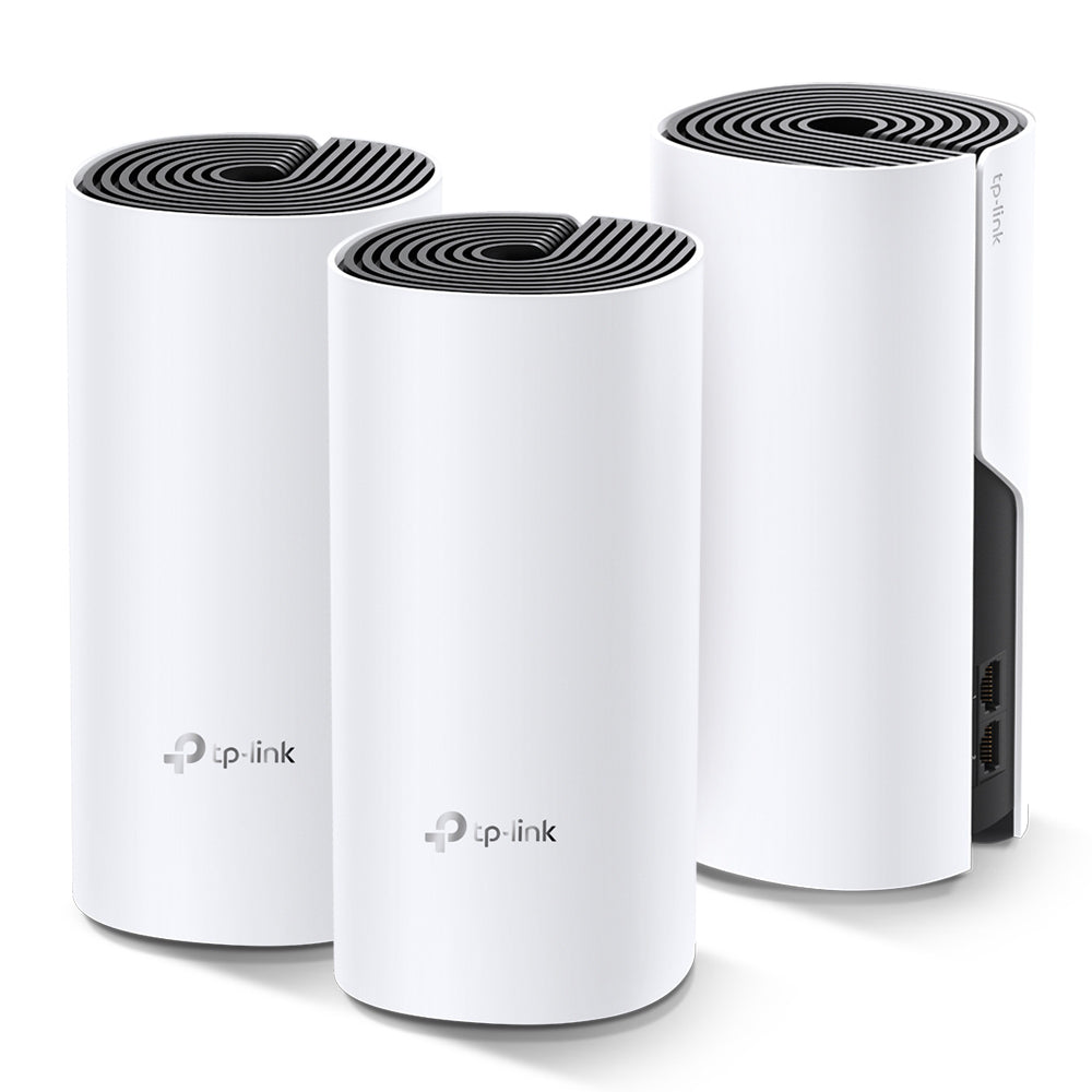 TP-Link Deco M4 AC1200 Whole Home Mesh Wi-Fi System 1200Mbps (3 Pack)