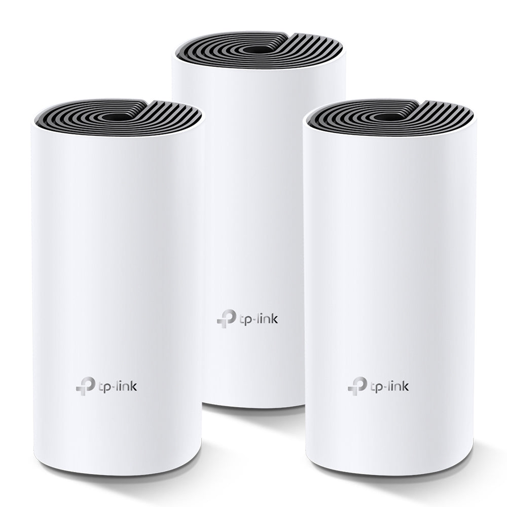 TP-Link Deco M4 AC1200 Whole Home Mesh Wi-Fi System 1200Mbps (3 Pack)