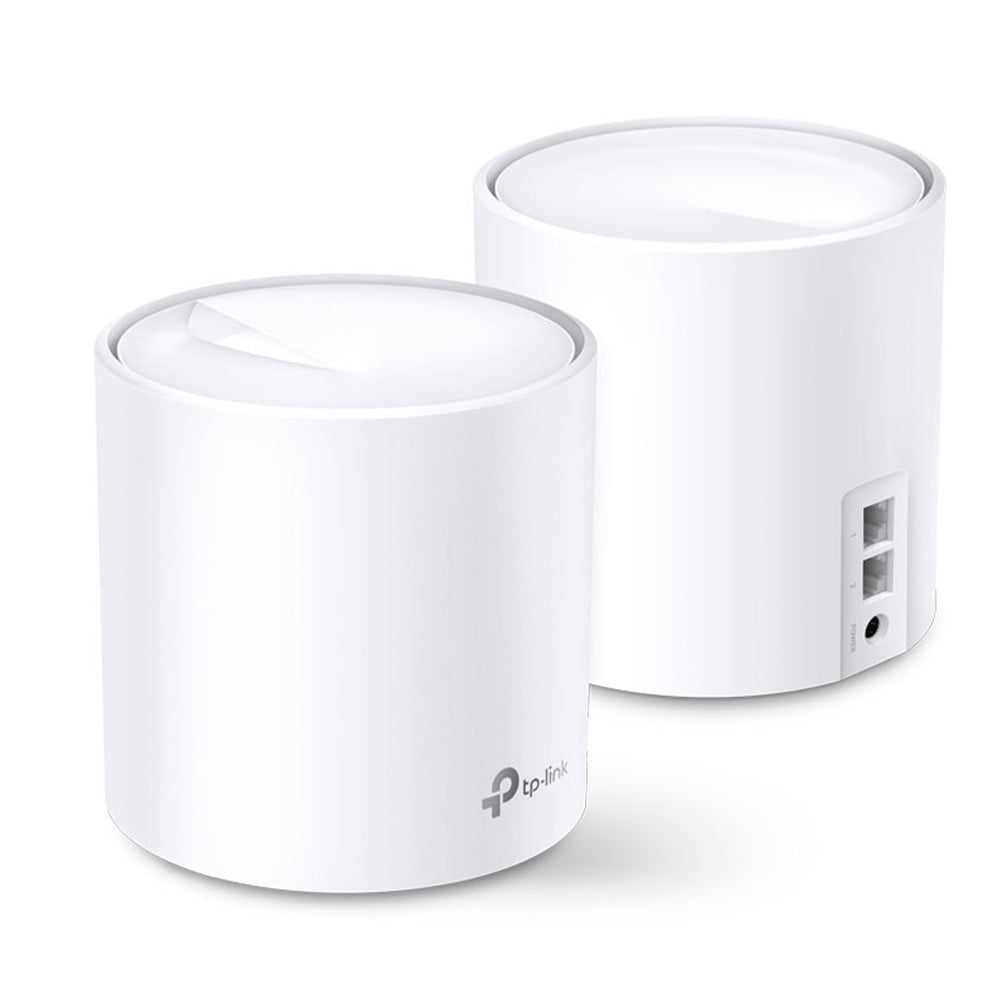 TP-Link Deco X20 AX1800 Whole Home Mesh Wi-Fi 6 System 1800Mbps (2 Pack)